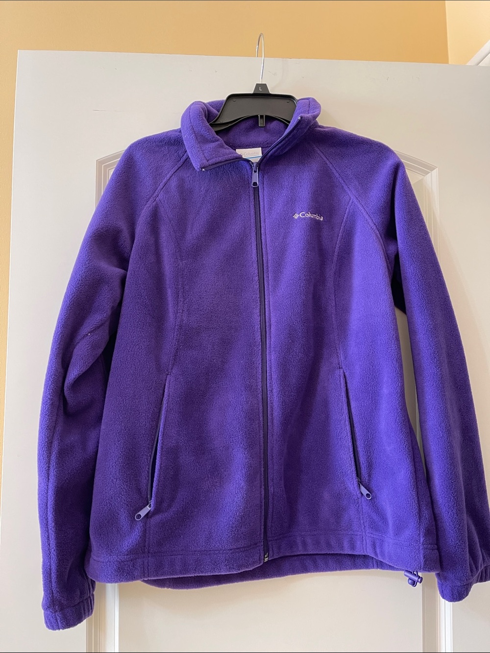 Columbia Women’s Purple Full-Zip Fleece Jacket